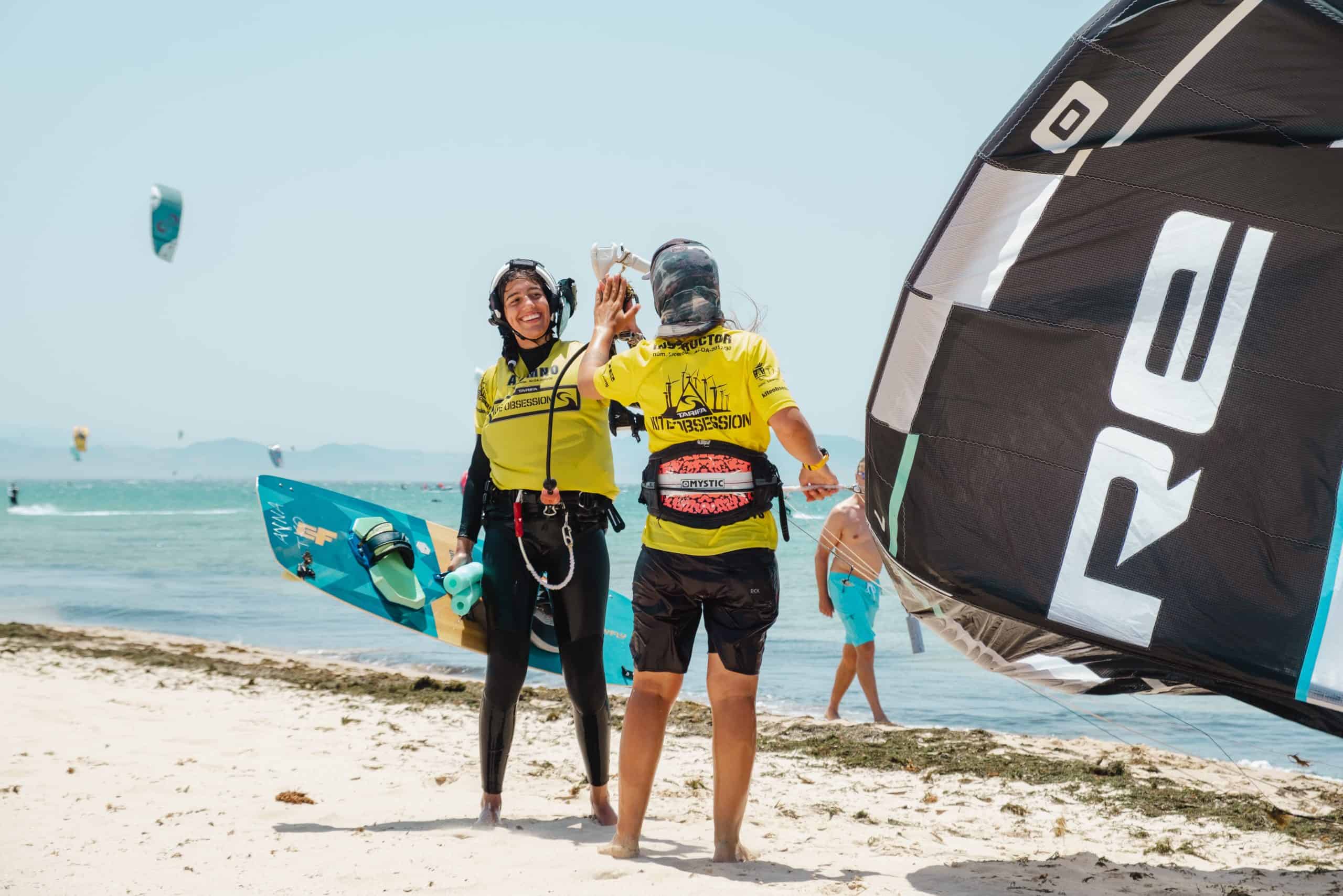 apprendre le kitesurf à Tarifa